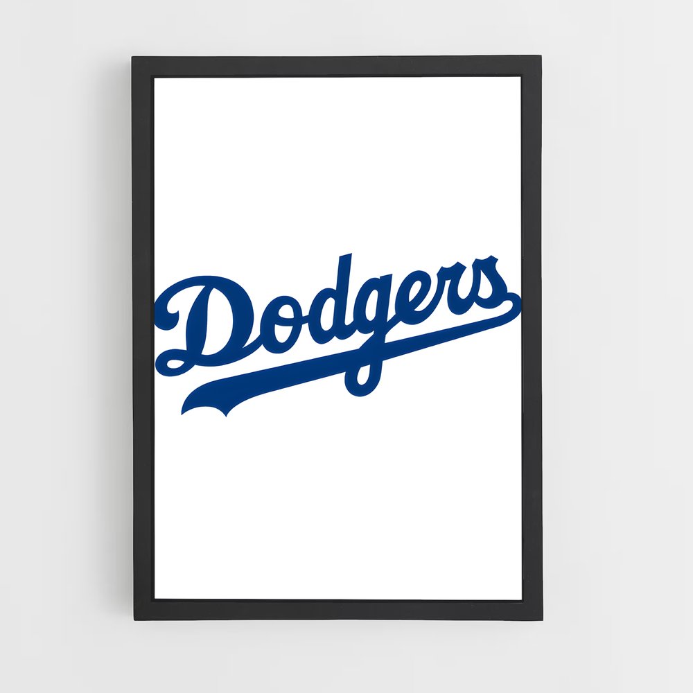 Poster Dodgers Pride – affiche Baseball (vue 2)